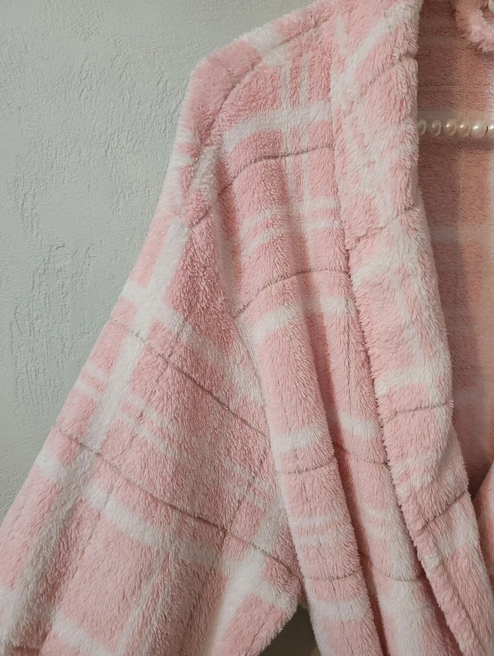 Plush Cozy Pink Plus Size Women's Robe Size 1X!